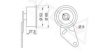 AUTEX 641224 Tensioner Pulley, timing belt